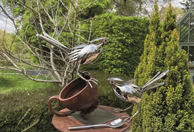 Surrey Sculpture Society Exhibition at Ramster Garden