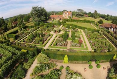 This is is of the exterior of Loseley Park
