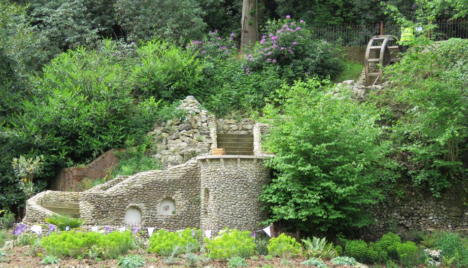 Deepdene Gardens - Spring - landscape by C Howard