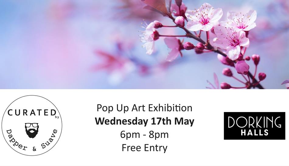 Curated by Dapper & Suave Pop-Up Art Gallery at Dorking Halls