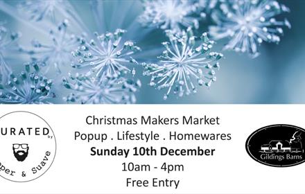 Curated by Dapper & Suave - Winter Christmas Creative Makers Market