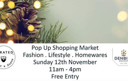 Curated by Dapper & Suave Christmas Pop Up Shopping Market