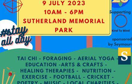 Burpham Wellfest poster