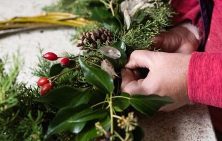 christmas wreath workshop