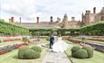The sunken garden at Hampton Court Palace