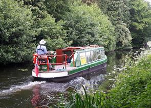 Boat Trips on the Basingstoke Canal in Woking aboard Kitty