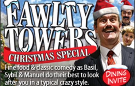 Fawlty Towers Chrismas Comedy Dinner Show 15/12/2022