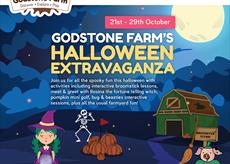 Halloween fun at Godstone Farm October half ter,