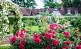 This is is of the garden at Loseley Park
