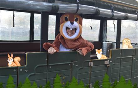 Squirrel's Woodland Train Ride