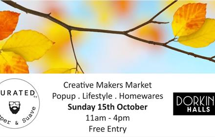 Creative Makers Market at Dorking Halls