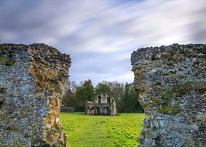 Waverley Abbey - image copyright John Miller