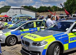 Emergency Services Day at Brooklands Museum