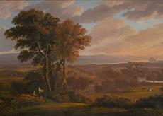 John Knox (1778–1845), View of the Clyde from Fairfley and Duntocher, c. 1816 The Fleming Collection.