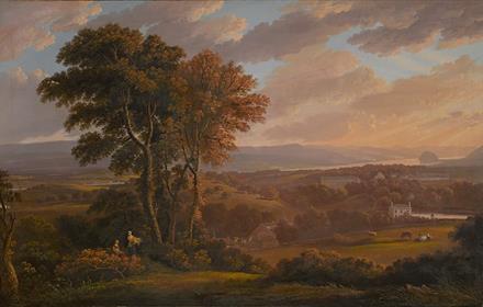 John Knox (1778–1845), View of the Clyde from Fairfley and Duntocher, c. 1816 The Fleming Collection.