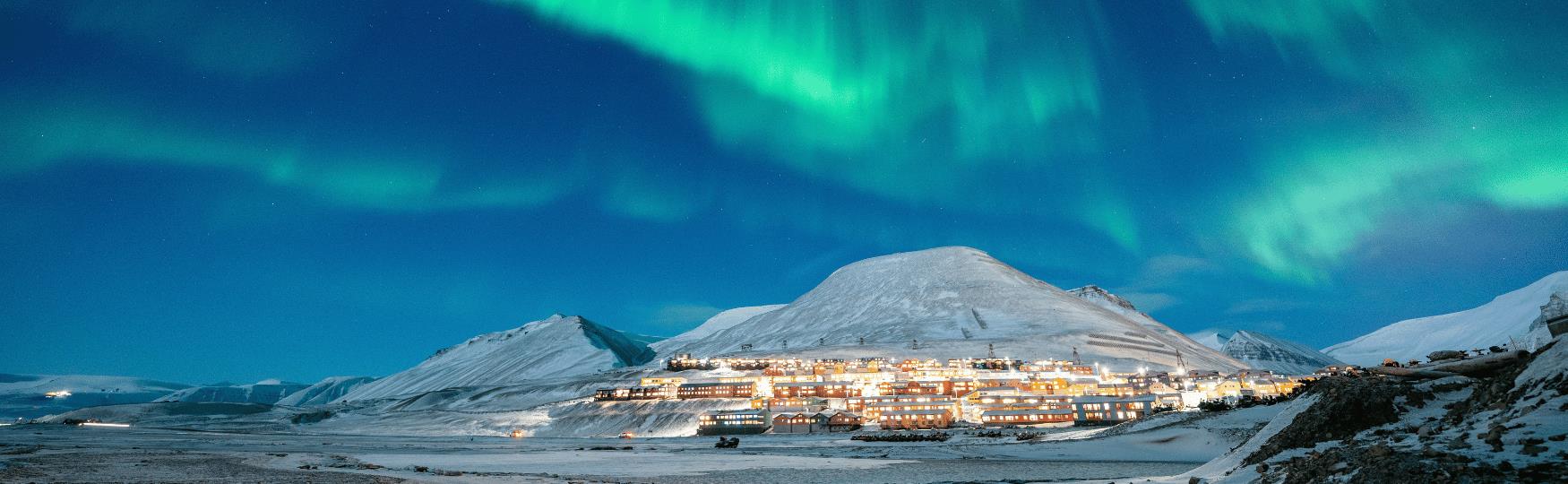 nordlys på svalbard. ©Preben Irgens