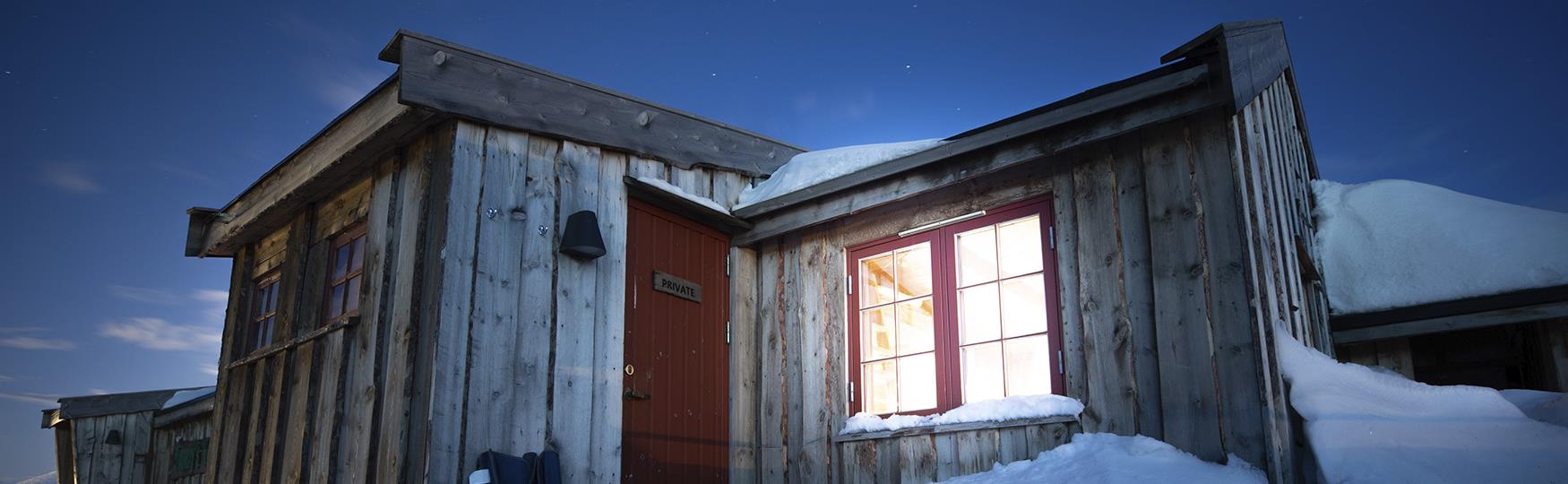 The Wilderness-cabins of Svalbard