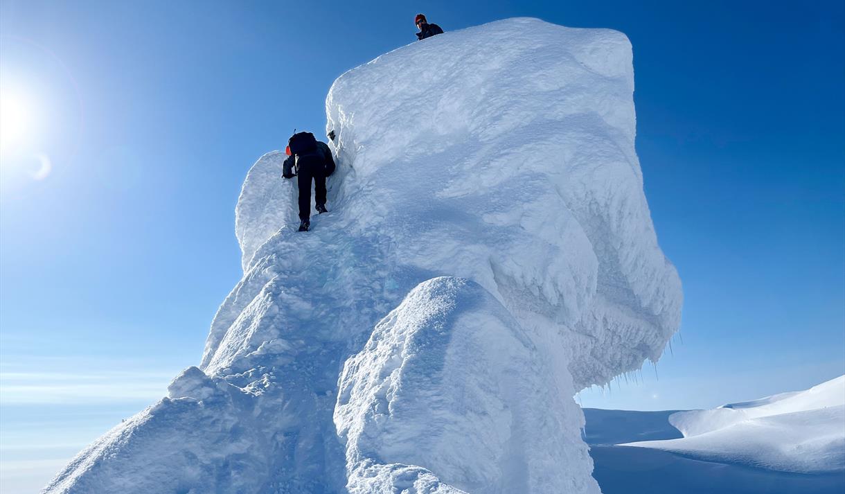 Let’s go for the top! - Mountain hike to Trollsteinen - Snowfox Travel