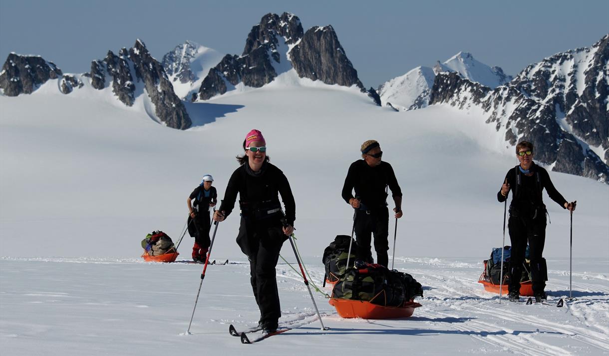 Ski touring in Svalbard  Official travel guide 