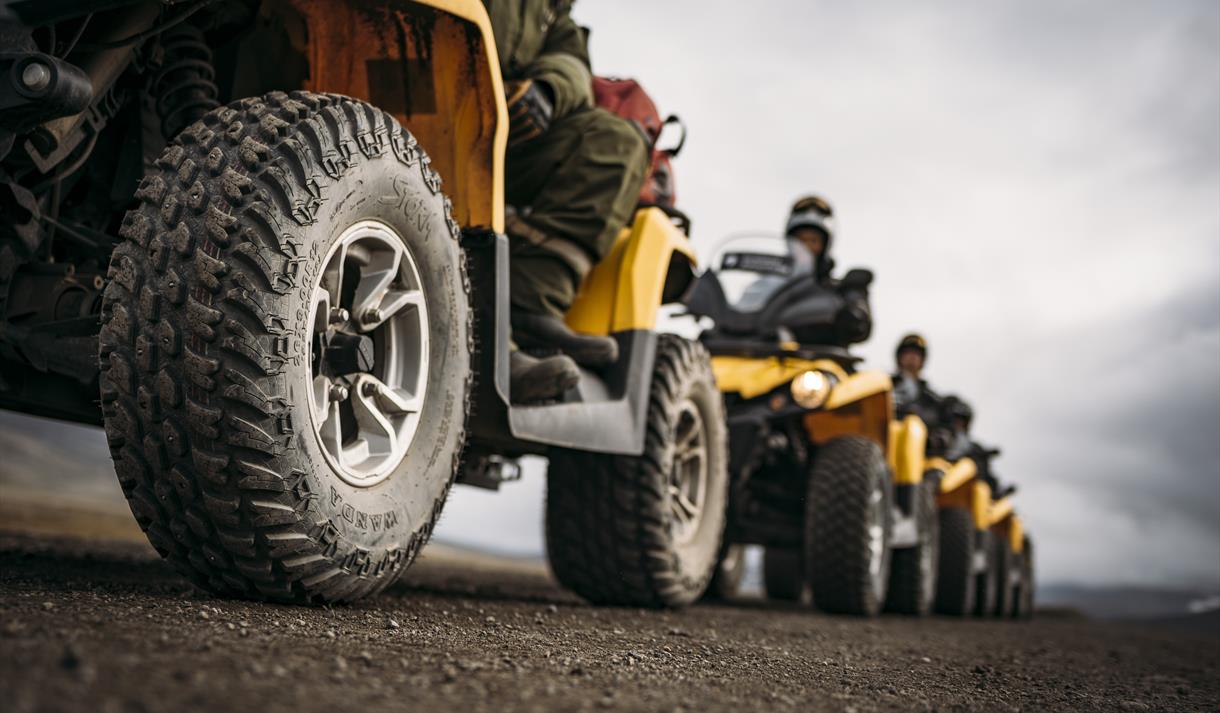 Turgruppe med ATV