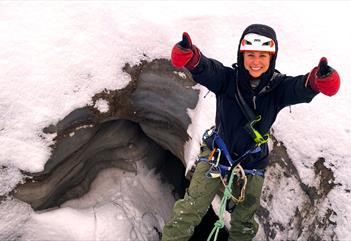 Advanced ice cave expedition - Svalbard’s ultimate adrenaline rush - Backyard Svalbard