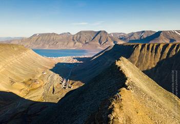 Utsikt over Longyearbyen