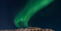 Nordlys over fjellet
