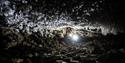 The narrow and fascinating passages inside the ice cave.