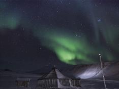 Northern lights Svalbard