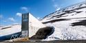Entrance to the seedvault