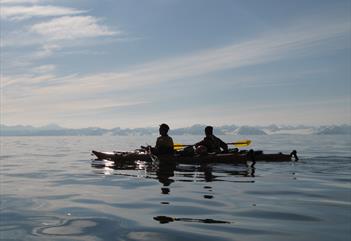 Kayak in Arctic Nature - Svalbard Wildlife Expeditions