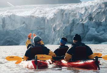 Wilderness camp 3 days: Kayaking, glacier walk and hike - Svalbard Wildlife Expeditions