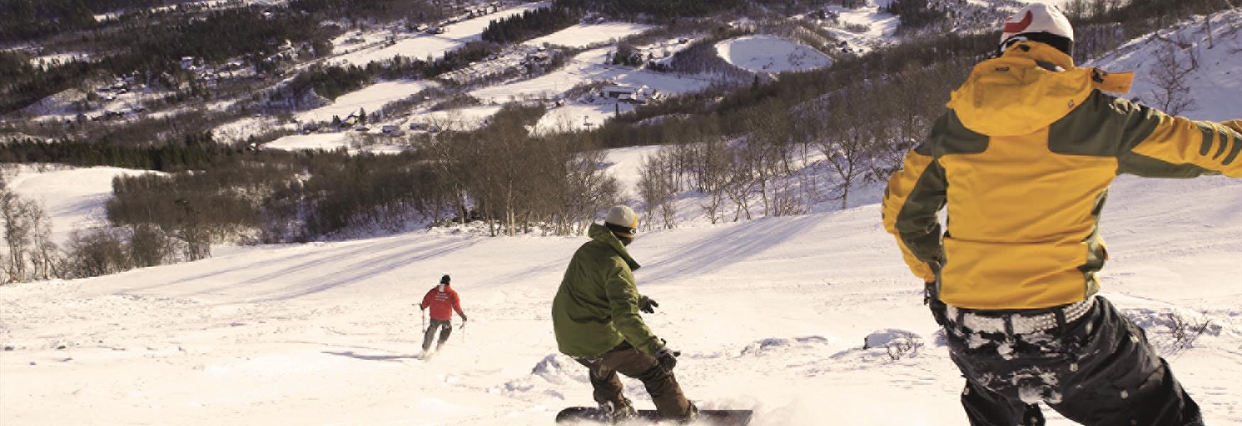 高山雪板