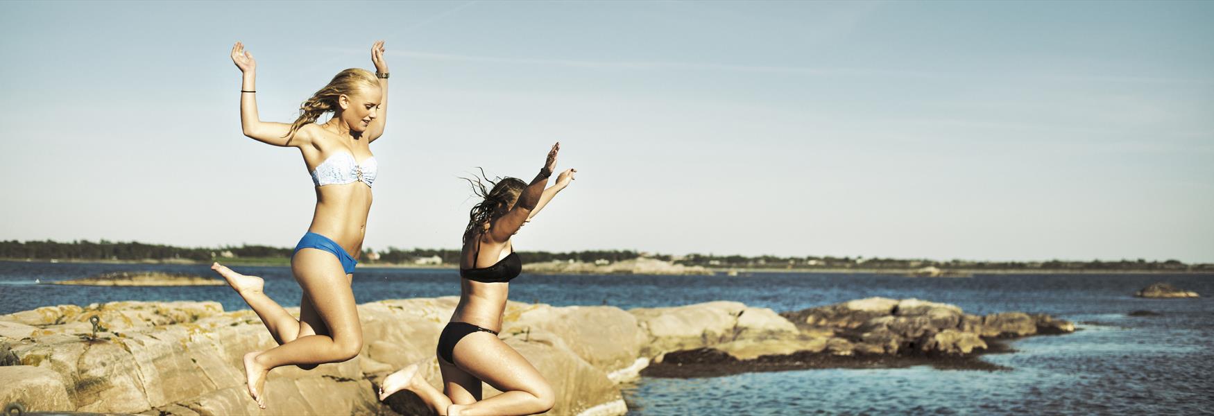 lovely bathing spots in Telemark