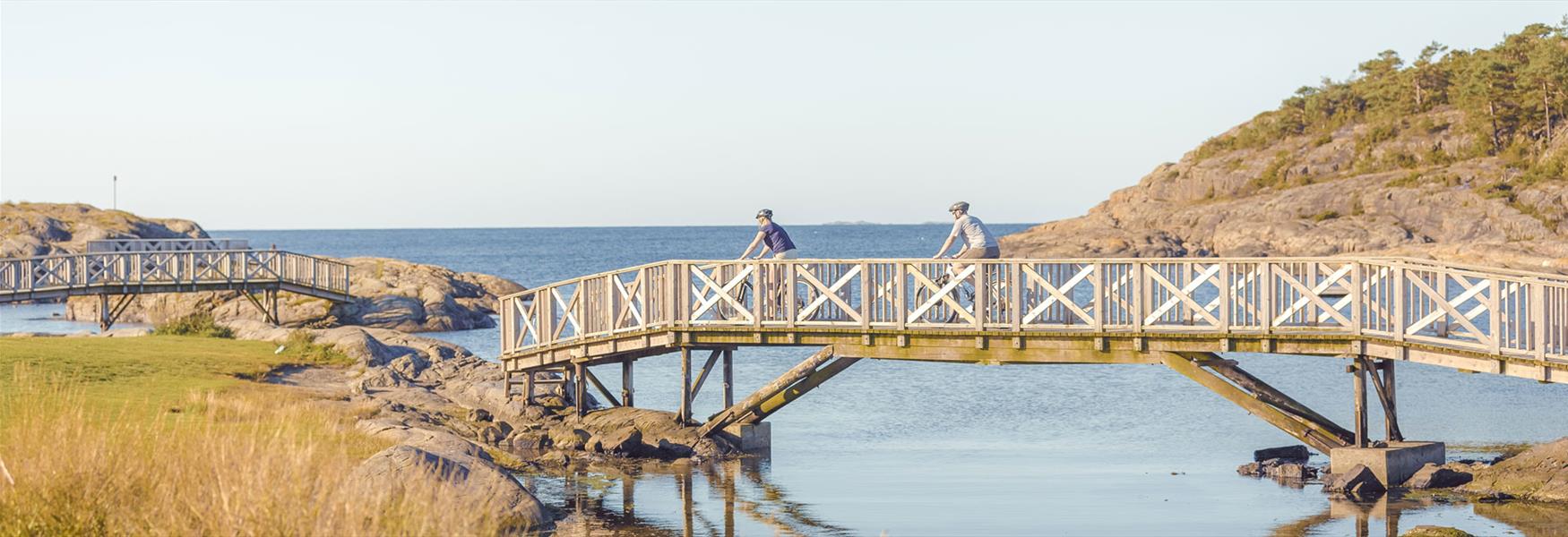 Sykling langs Telemarkskysten