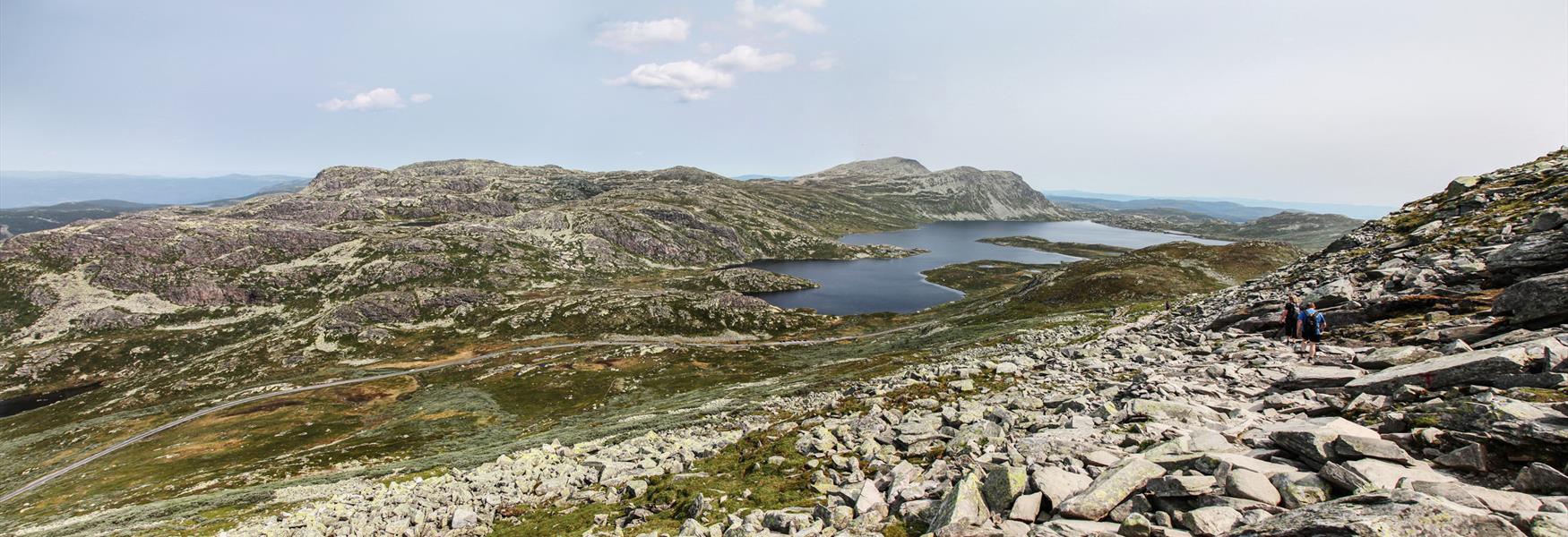 utsikt fra Gaustatoppen