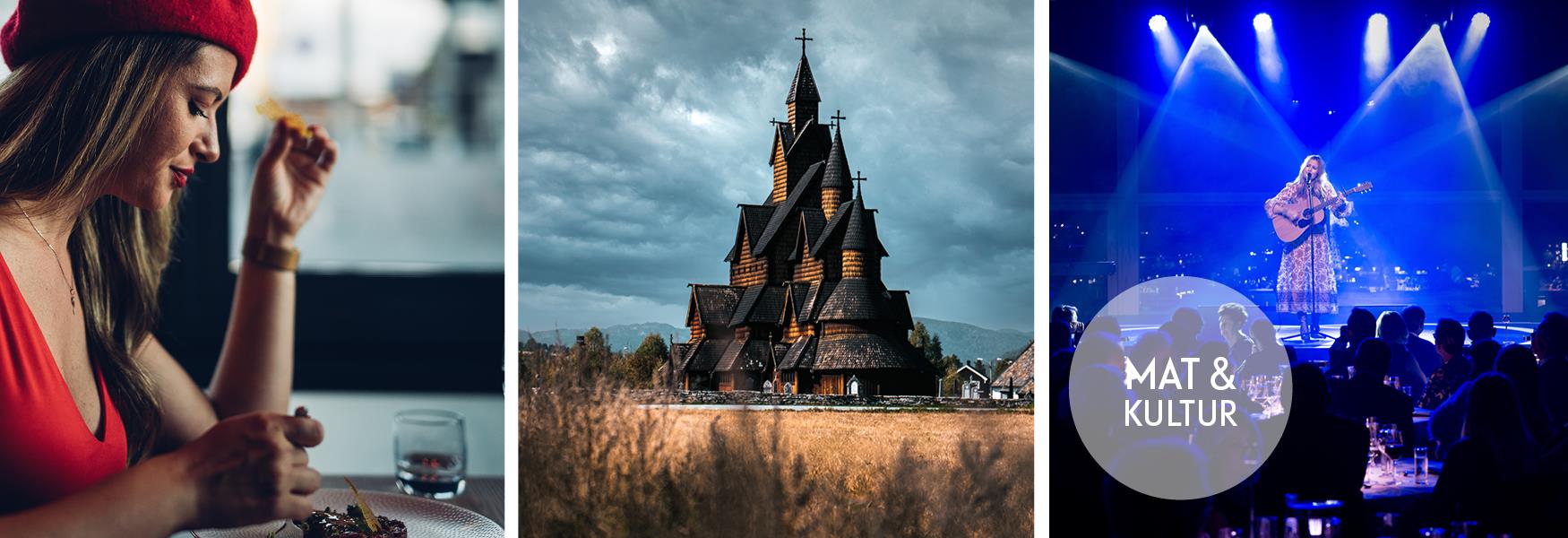 bildecollage høst mat og kultur