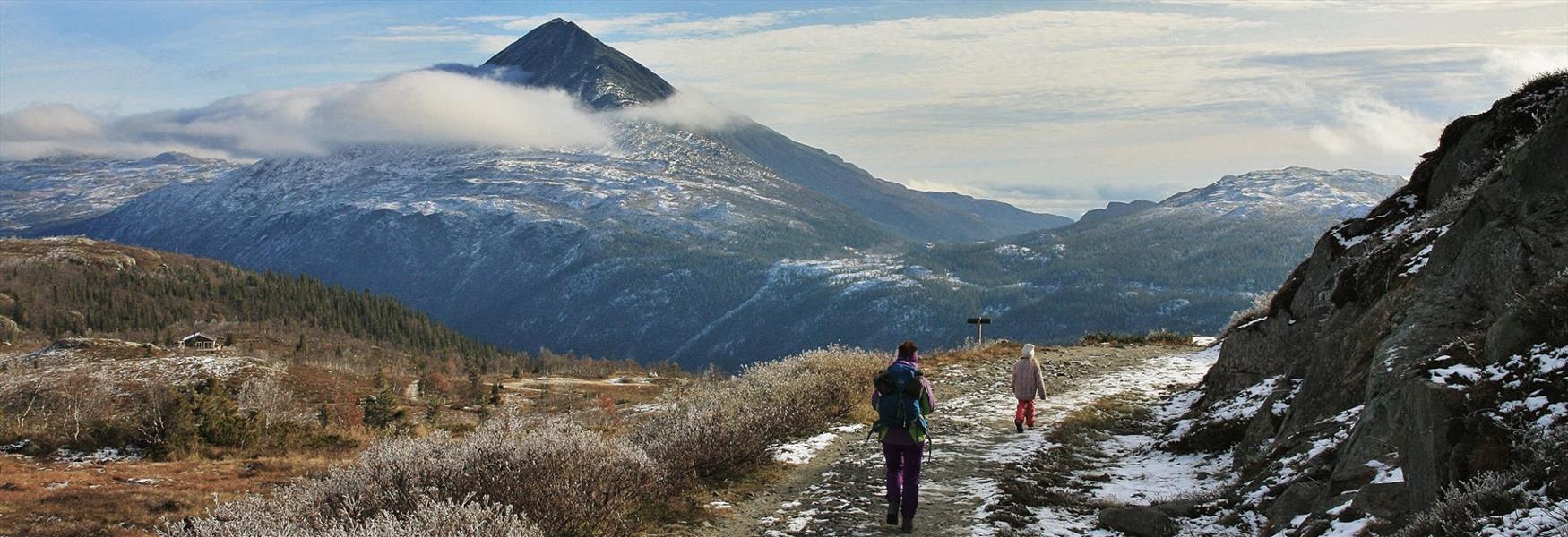 Hiking the Solstien "Sun path" this autumn