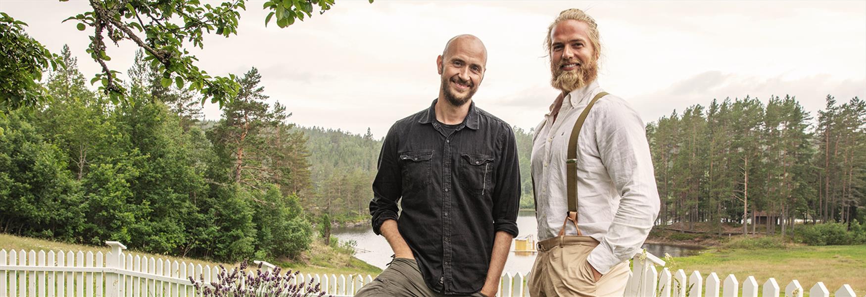 Lasse og Terje fra Farmen på rundtur i Telemark under TelemarksVeka