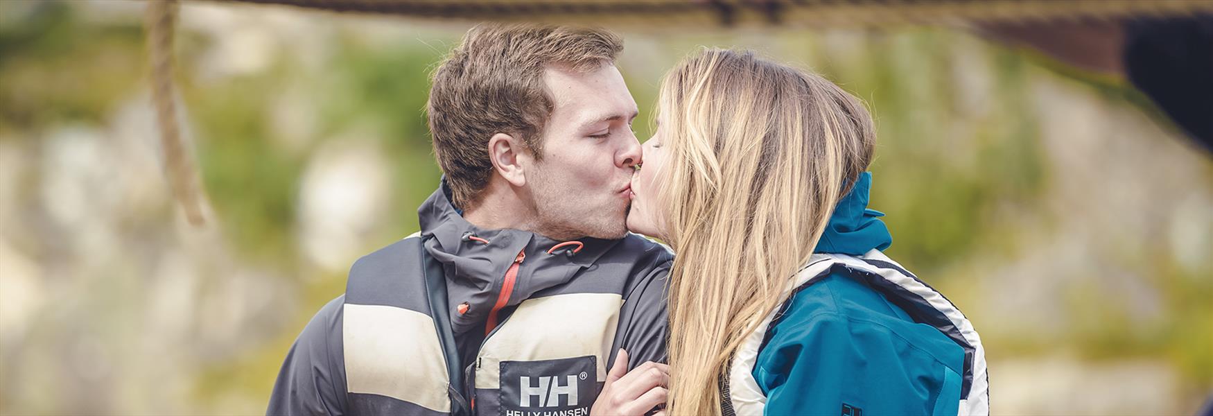 Couple kissing