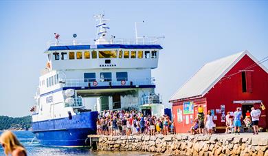 Ferry trip in the Kragerø archipelago