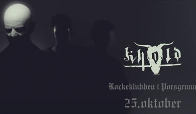 plakat til "KHOLD + KIRKEBRANN"