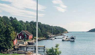 Gjestehavn på Langøya i Langesund