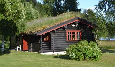 hytte på Morgedal Camping & Lavvo Glamping