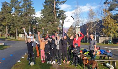 Parkrun i Skien fritidspark