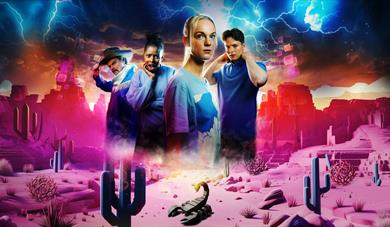 plakat til "Skorpionens spill"