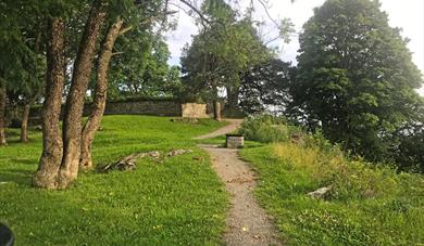 church ruins on Kapitelberget in Skien