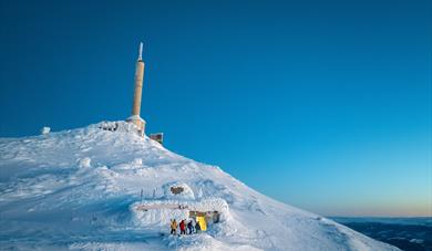 Winter at Gaustatoppen