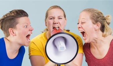 Ellen Brekken, Julie Falkevik Tungevåg og Elisabeth Mørland Nesset
