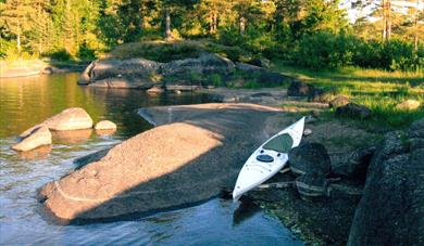 Canoeing in Siljan watercourse